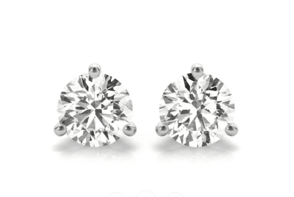 Classic 3-Prong Solitaire Studs